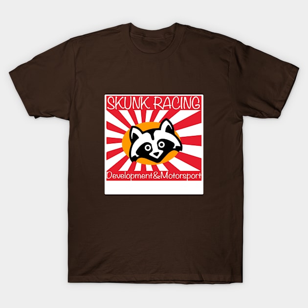 skunk racing motorsport T-Shirt by Teeboo17